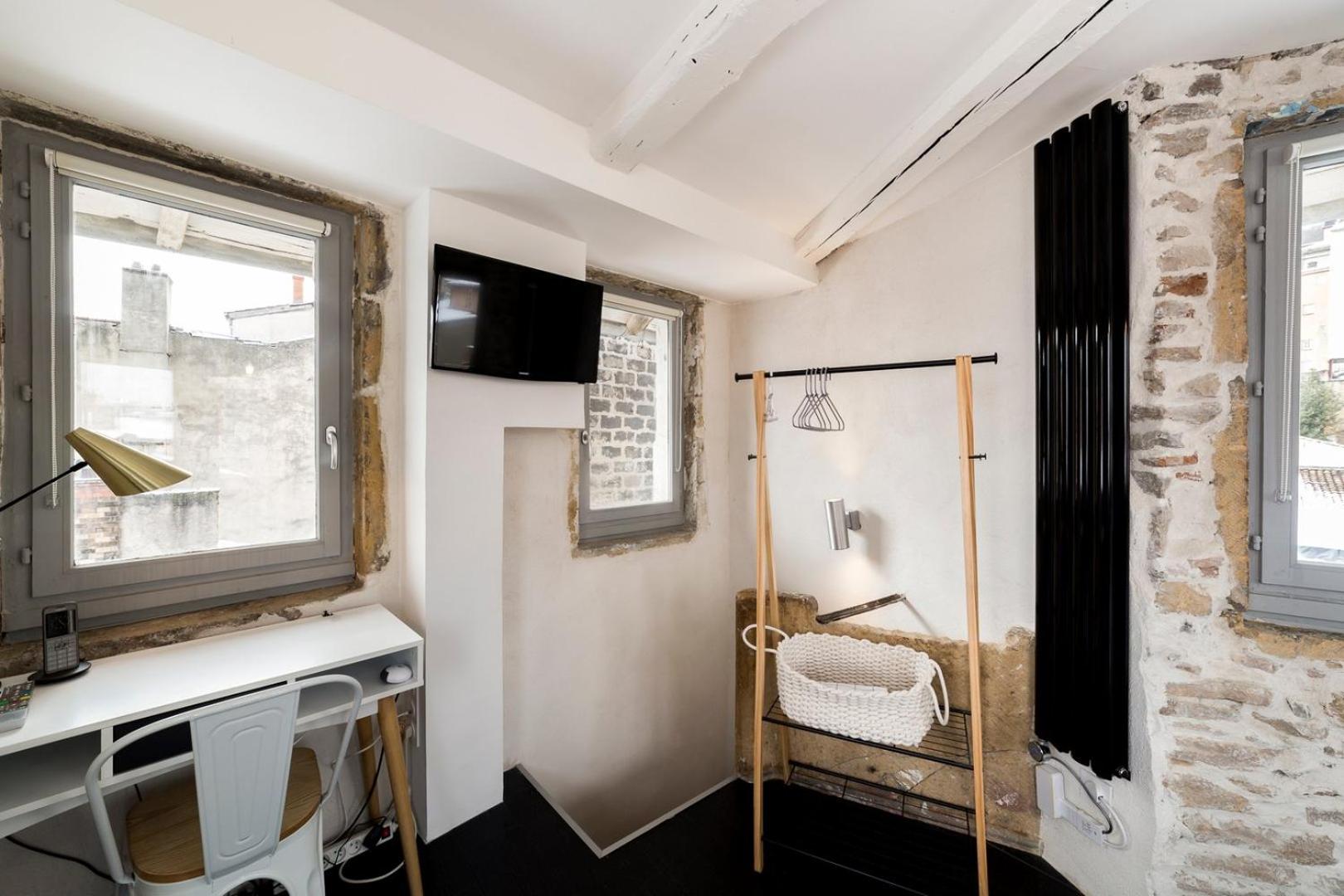 Sky'Room - Jacuzzi & Vue - Vieux リヨン エクステリア 写真